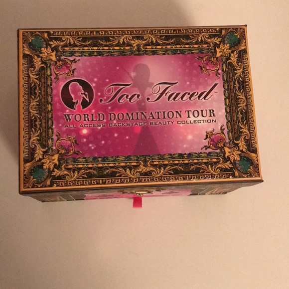 RARE Too Faced World Domination music box - Picture 2 of 13